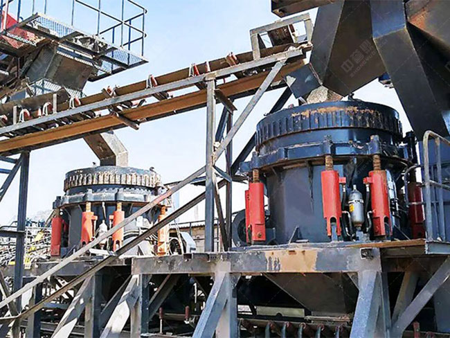 使用液壓圓錐石子機設備的具體優(yōu)點(diǎn)