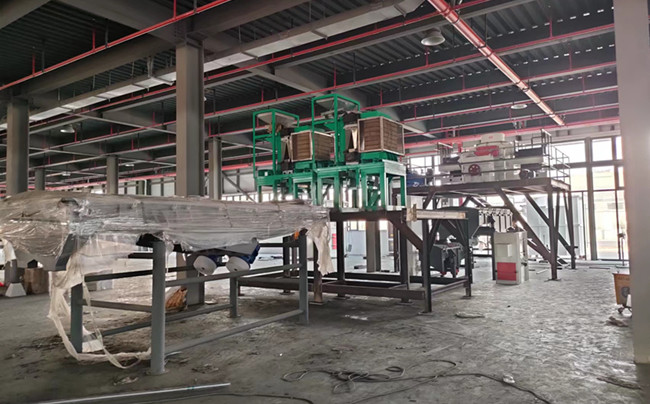 江蘇某新能源企業(yè)石英砂加工生產(chǎn)線(xiàn)