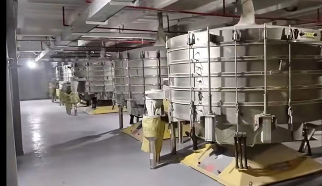 山東東營(yíng)某淀粉企業(yè)精細篩分系統