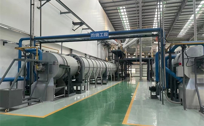 江西信豐某稀土企業(yè)灼燒供料產(chǎn)線(xiàn)