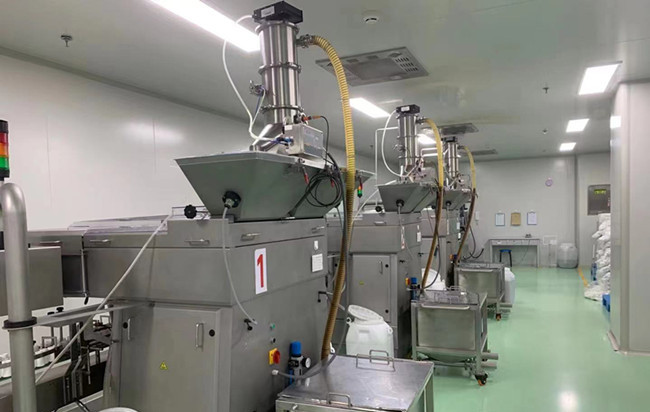 成都某企業(yè)藥粉負壓加料供粉系統