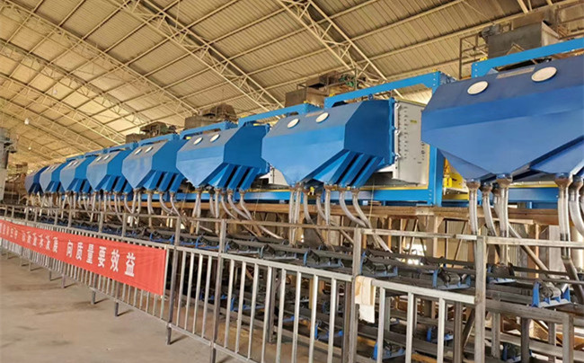 新疆某公司機制砂精細篩分生產(chǎn)線(xiàn)  