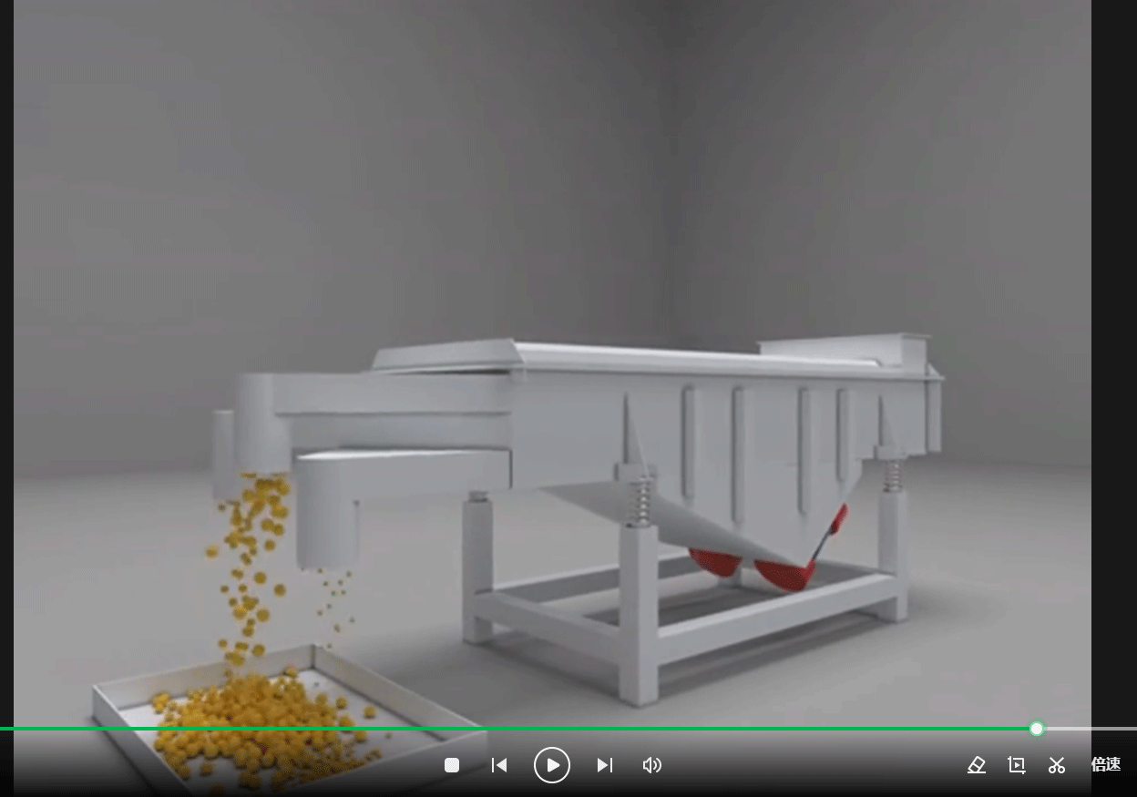 直線(xiàn)振動(dòng)篩動(dòng)畫(huà)演示